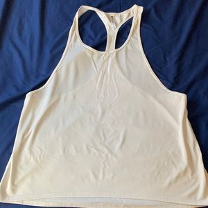 Racerback athletic shirt